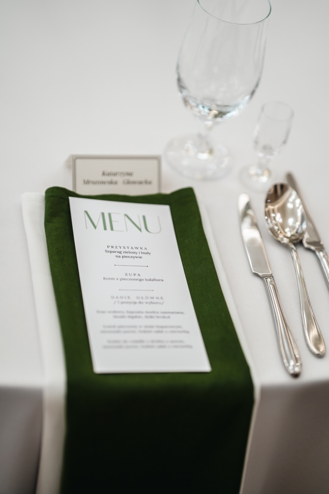 Wesele bezglutenowe i wege - menu dla gości z dietami